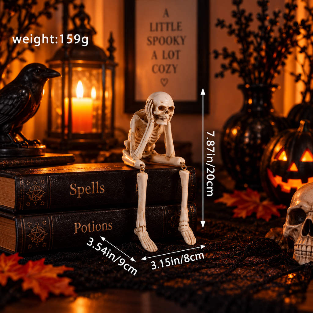 Halloween Decor Indoor Skeleton Figures
