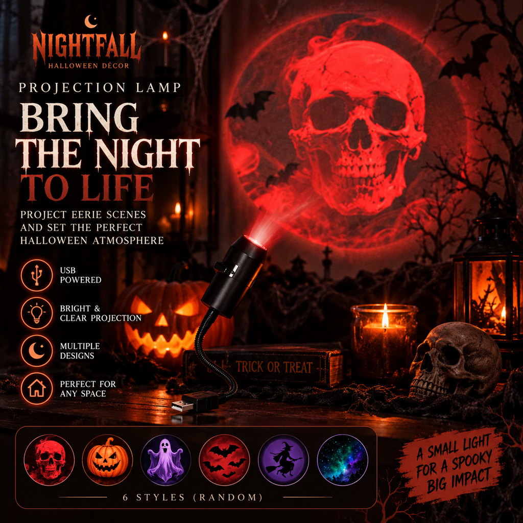 Halloween Led Projection Night Light