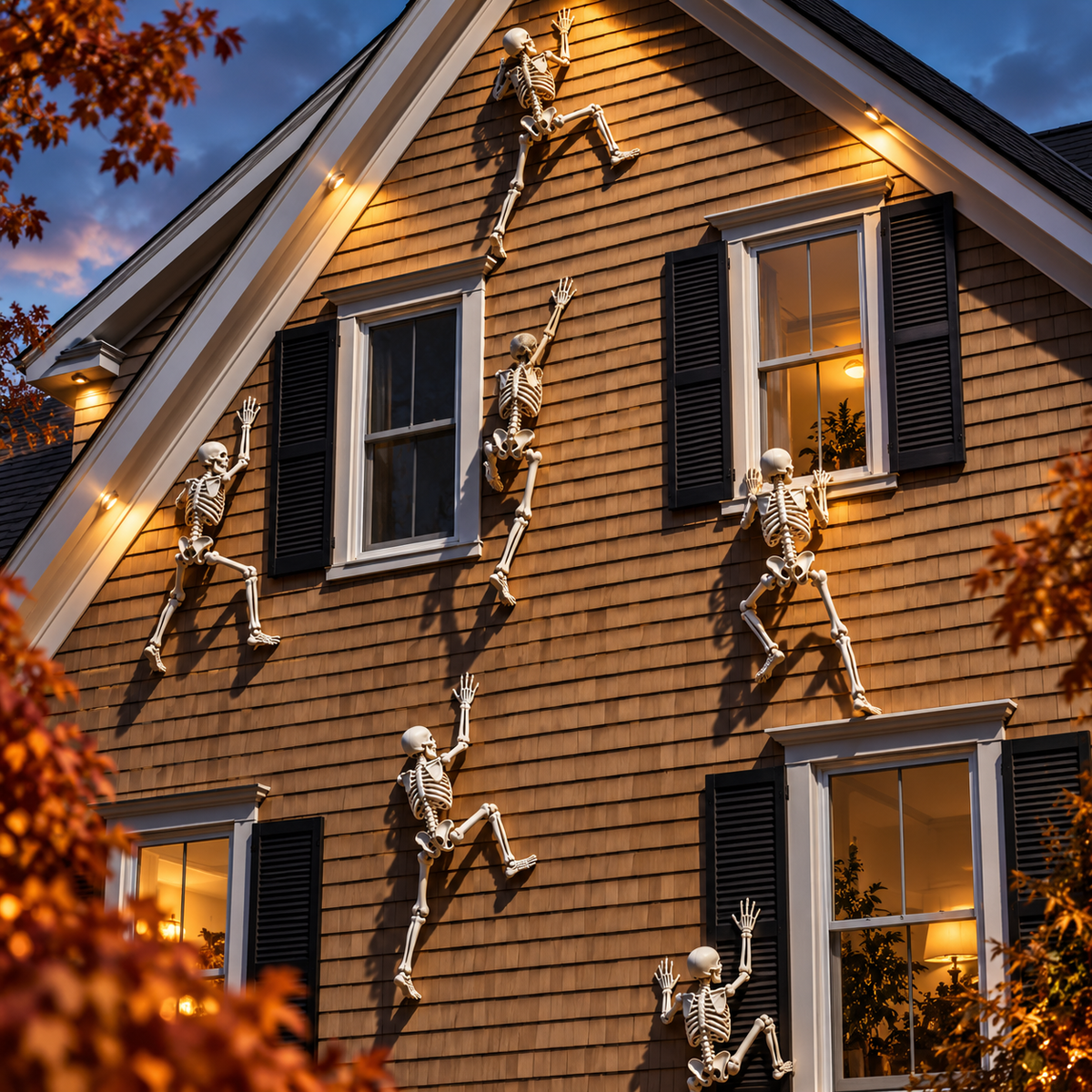 Halloween Humanoid Skeleton Decoration