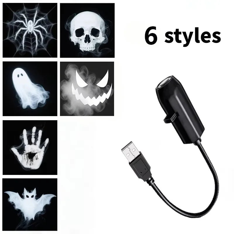 Halloween Flexible USB Projection Light