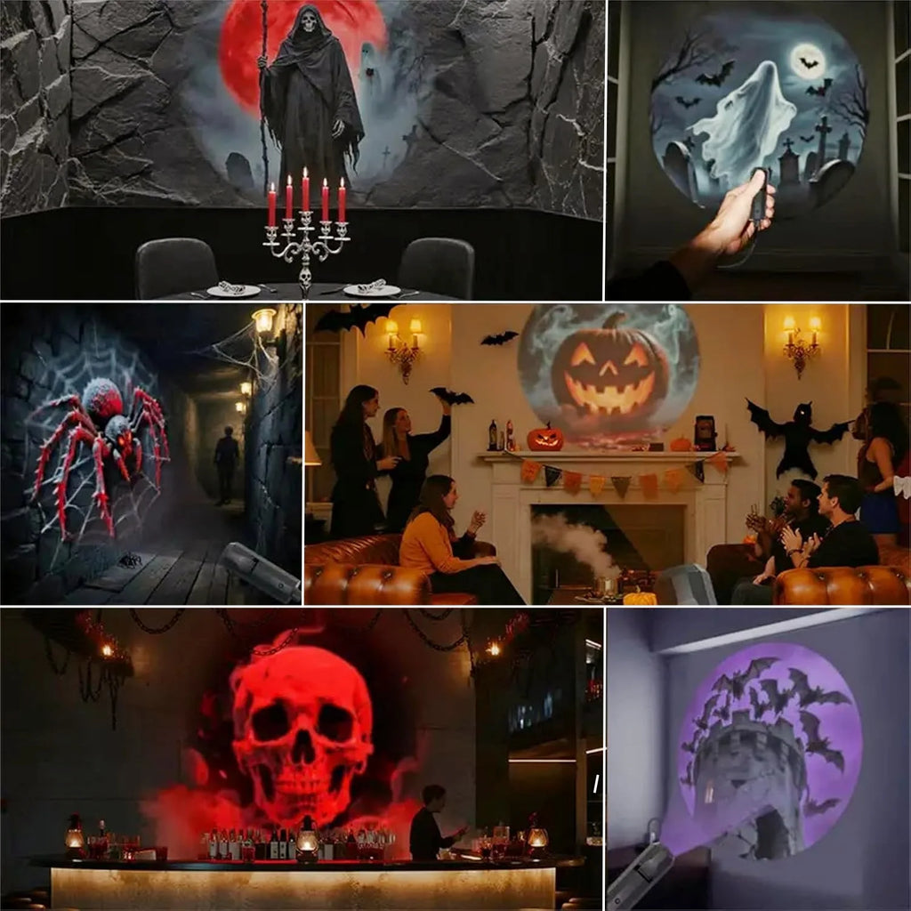 Halloween Flexible USB Projection Light