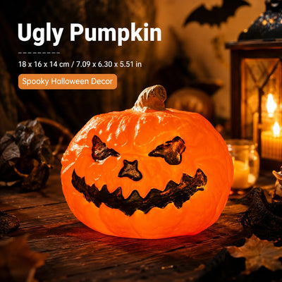 Light-Up Halloween Pumpkin Lantern