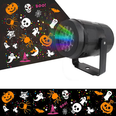 Rechargeable Halloween Projection Light.