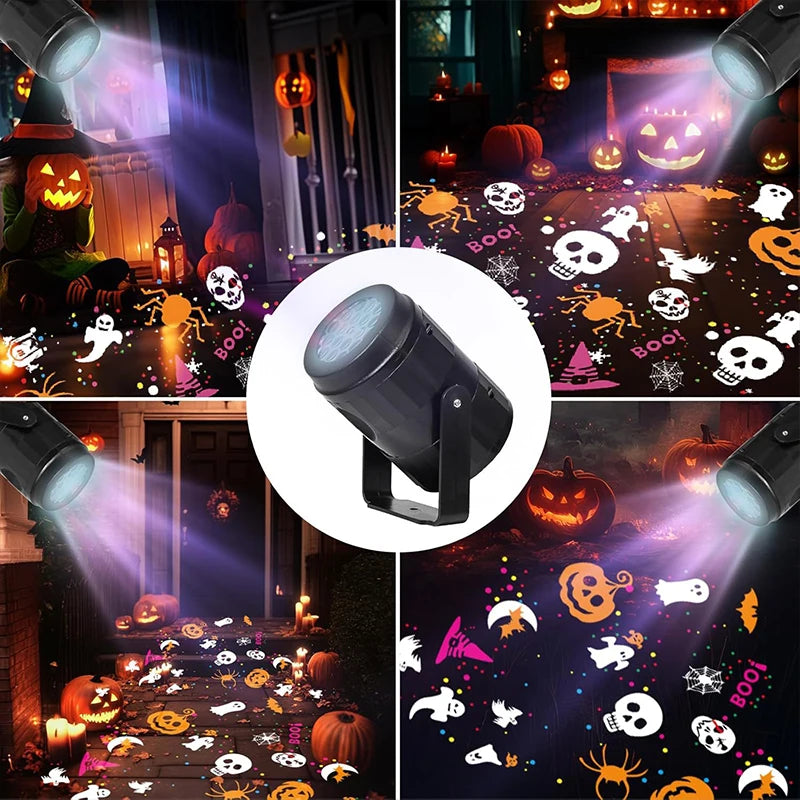 Rechargeable Halloween Projection Light.