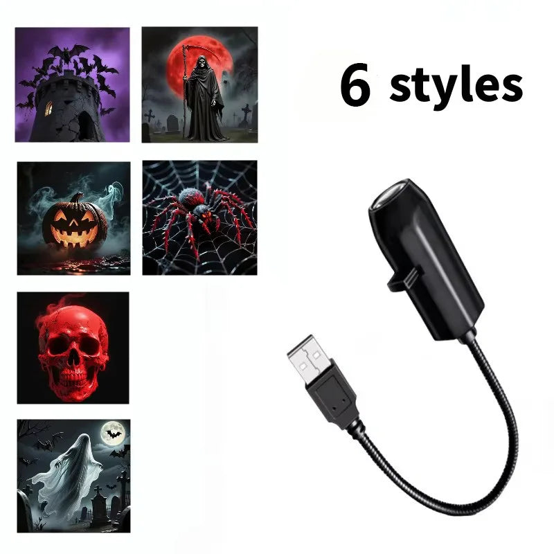 Halloween Flexible USB Projection Light