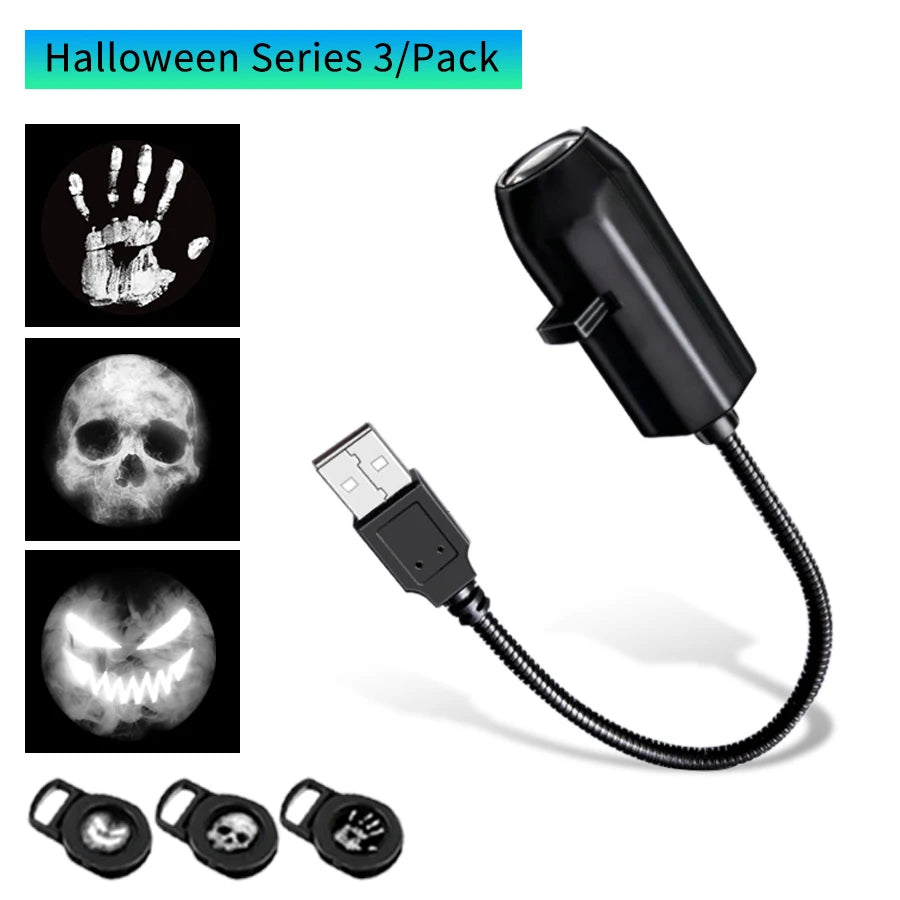 Halloween Led Projection Night Light