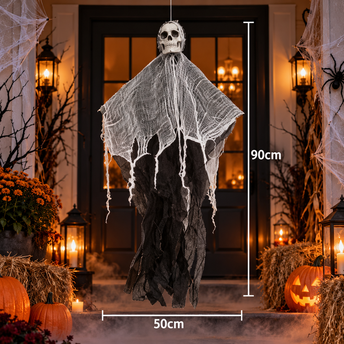 Horror Skeleton Halloween Decoration