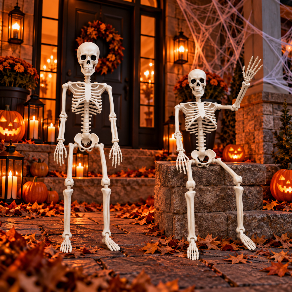 Halloween Humanoid Skeleton Decoration