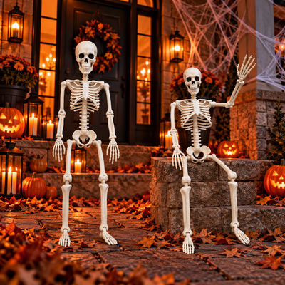 Halloween Humanoid Skeleton Decoration